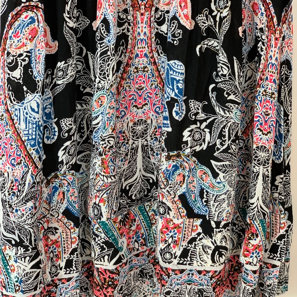 Free People Me Too You Black Printed Dress S NWT - Picture 8 of 8